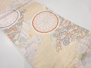 リサイクル　小花菊丸紋織出し袋帯